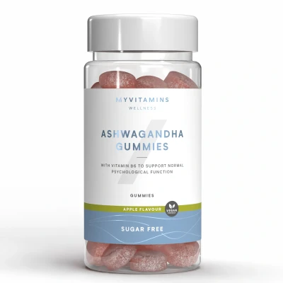 Image of Ashwagandha Gummies (60 ζελεδάκια) 60gummies Red Apple (Sugar Free)
