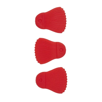 Image of Fox Rage Predator Bait Fins Red (25pcs) Terminal tackle