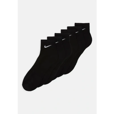 Image of Nike Performance Everyday CUSH Ankle 6 PACK Unisex Sports socks, Size: 2 5, Black/white