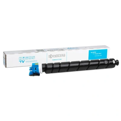 Image of Kyocera TK 8375C Original Toner Cartridge 1 Piece Cyan
