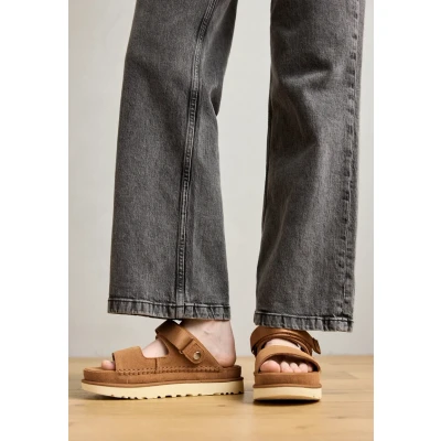 Image of UGG Women&#039;s Slides, chestnut, 5 UK