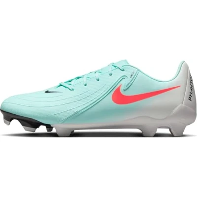 Image of Nike Performance Phantom GX II Academy FG/MG Moulded stud football boots, Men&#039;s, Size: 6, Mint/atomic red/off noir Synthetics