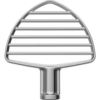 Image of KitchenAid Pastry Beater For Large Bowl lift Mixers Stainless Steel 5ksmpb7ss