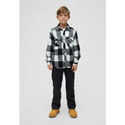 Image of Brandit Shirt for kids, Size: 9 10y, White/black