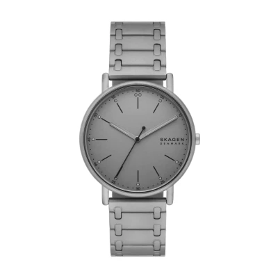 Image of Skagen Signatur Watch Watch, Men&#039;s, Size: One Size, Gray