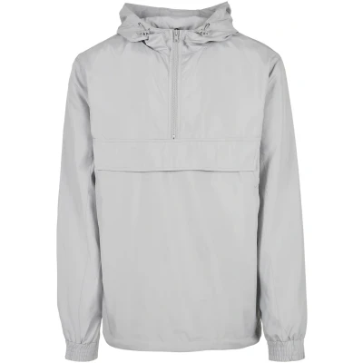 Image of Urban Classics Basic Windbreaker, Men&#039;s, Size: Small, Lightasphalt