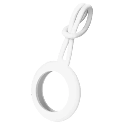 Image of Deltaco Silicone Apple AirTag Case White