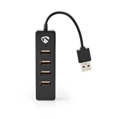 Image of NEDIS USB Hub 4 Port port(s) 2.0 Stromversorgung über 4x