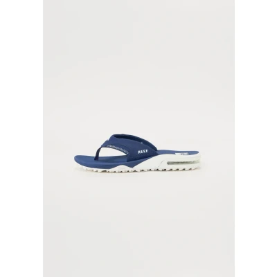Image of Reef Fanning Pregame Tbar sandals, Men&#039;s, Size: 10, Navy/white shoes