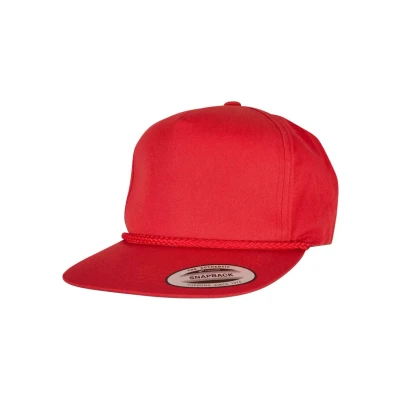 Image of Flexfit YP Classics Classic Poplin Cap, Men&#039;s, Size: One Size, Red