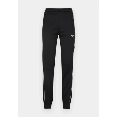 Image of Diesel JAM Piping Tracksuit bottoms, Women&#039;s, Size: Medium, Black