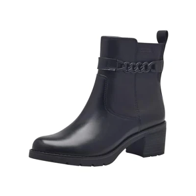 Image of Tamaris Platform ankle boots, Women&#039;s, Size: 6, Black nappa Leather