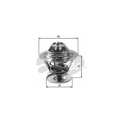 Image of Thermostat, coolant GATES TH12588G1