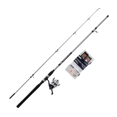 Image of Shakespeare Salt Estuary Enforcer Seabass Combo Set 2.40m (20 60g) Sea fishing rod