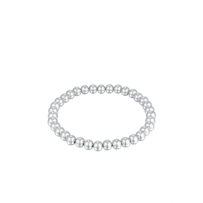 Image of Elli Classic DOTS Bracelet, Women&#039;s, Size: 17, Silber