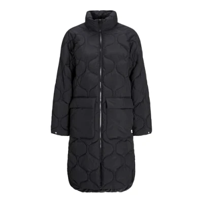 Image of JJXX Jxsena Quilted COAT Winter coat, Women&#039;s, Size: XL, Black