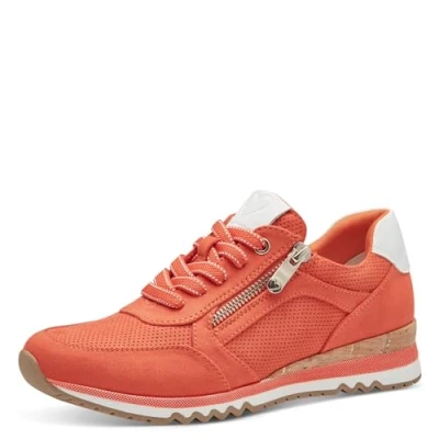 Image of Marco Tozzi Trainers, Women&#039;s, Size: 8, Carrot comb Imitation leather/ textile