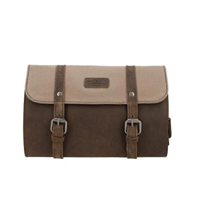 Image of Gusti Leder Rodney Wash bag, Size: One Size, Khaki