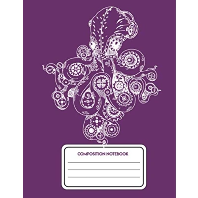 Image of Composition Notebook (Octopus College Ruled): Octopus