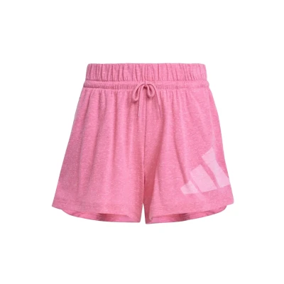 Image of adidas Sportswear Sports shorts Pink fusion white for kids, Size: 14 15y,