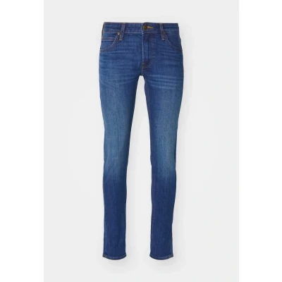 Image of Lee Malone Jeans Skinny Fit darkblue denim, Men&#039;s, Size: 29x34, Dark blue denim