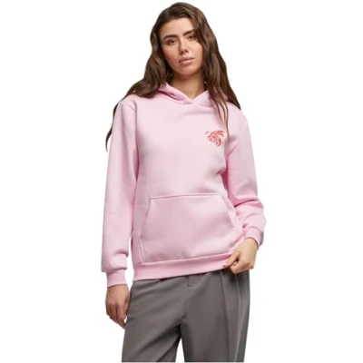 Image of Mister Tee Lucky Cherry Fluffy Hoodie, Women&#039;s, Size: XS, Softpink