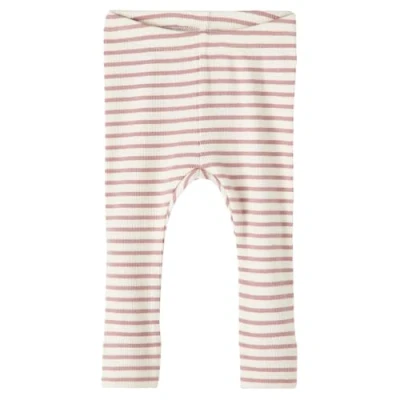 Image of NAME IT Unisex Baby Nbnbani XSL Noos Leggings, Deauville Mauve, 104