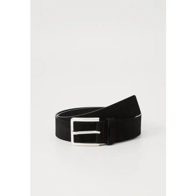 Image of HUGO Gionio Belt, Men&#039;s, Size: 38, Black