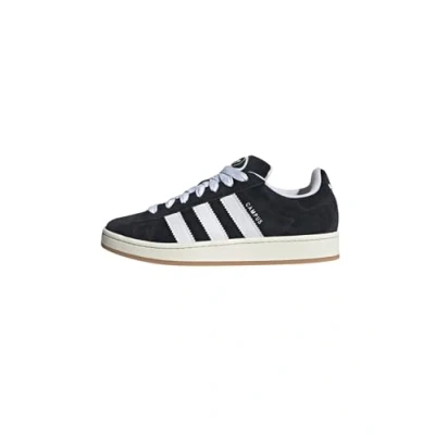 Image of adidas Originals Campus 00S Trainers Core black/footwear white/offwhite, Size: 3, white/off white Suede