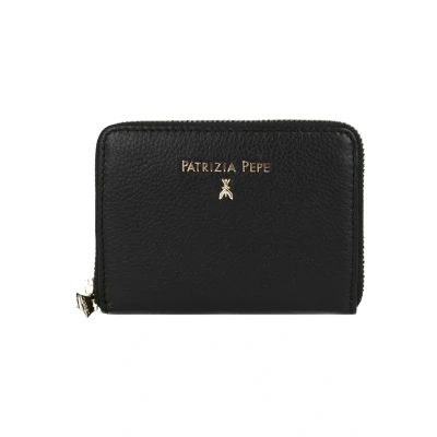 Image of Patrizia Pepe Women&#039;s Wallet CQ8512L001, Black, Taglia Unica, Elegant, One Size, Elegant