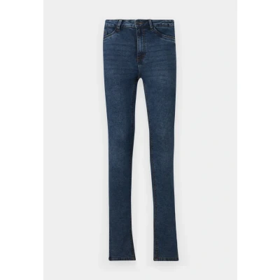 Image of Noisy May Women&#039;s Trouser, Dark Denim Blue, 25W / 32L