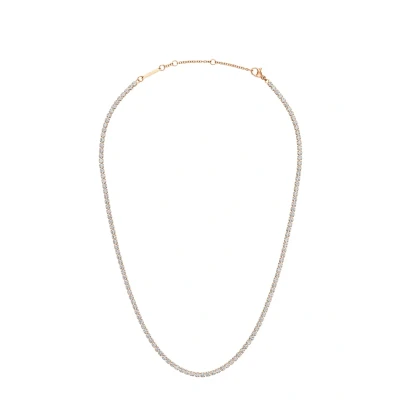 Image of Daniel Wellington Classic Tennis Necklace Rose goldcoloured, Size: One Size, gold coloured
