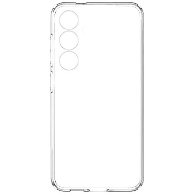 Image of Spigen Liquid Crystal TPU Back Cover Black Transparent Samsung Galaxy S24
