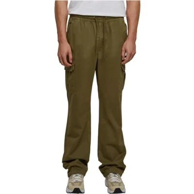 Image of Urban Classics Men&#039;s Cotton Cargo Pants, Tiniolive, 5XL