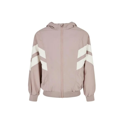 Image of Urban Classics Crinkle Batwing Summer jacket for kids, Size: 7 8y, Duskrose whitesand