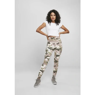 Image of Urban Classics Leggings Trousers, Women&#039;s, Size: Small, Duskrose camo
