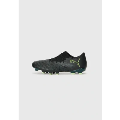 Image of Puma Future 8 Match FG/AG Football boots firm ground, Men&#039;s, Size: 12, Black/fizzy light/green terrain shoes