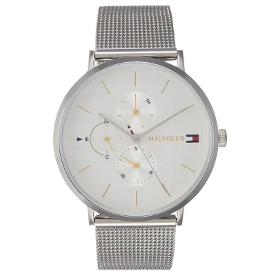 Image of Tommy Hilfiger Jenna Casual Watch silvercoloured, Women&#039;s, Size: One Size, Silver coloured