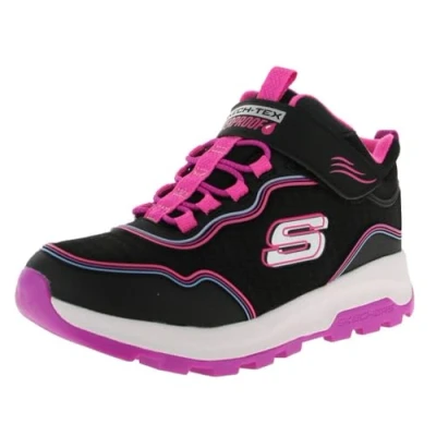 Image of Skechers Storm Blazer Laceup ankle boots black/multicoloured for kids, Size: 3, Black/multi coloured Textile/synthetics