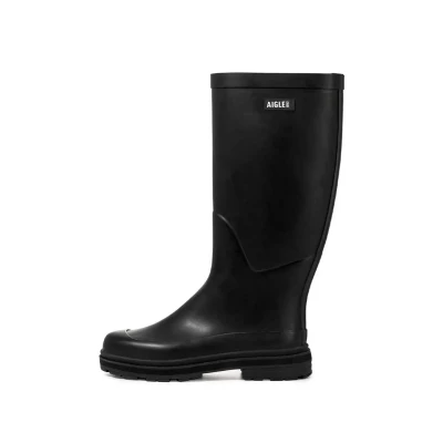 Image of Aigle Men&#039;s Ultra Rain M Boot, Black, 9.5 UK