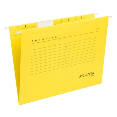 Image of Jalema Euroflex 2652742400 Suspension File A4 Yellow Pack of 25 Pieces)