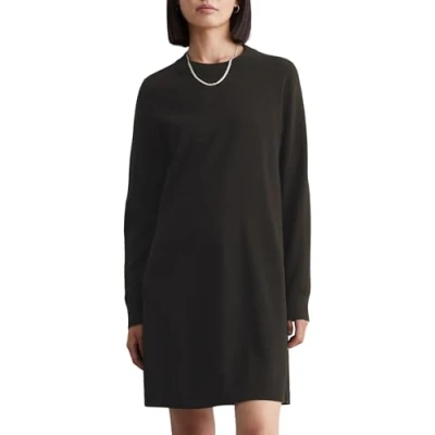 Image of Marc O&#039;Polo Denim CREW NECK Jumper dress, Women&#039;s, Size: XS, Black
