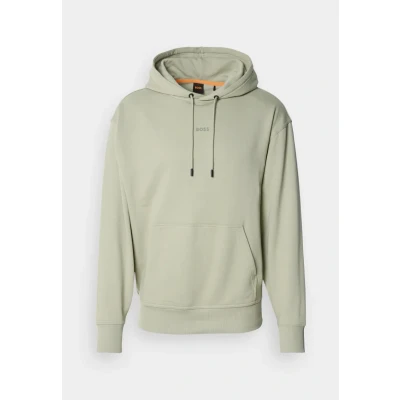 Image of BOSS Men&#039;s Wesmallhood Sweatshirt, 370open green, XL