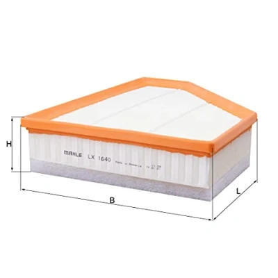 Image of Air Filter KNECHT LX 1640