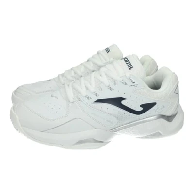 Image of Joma Master 1000 Clay court tennis shoes, Men&#039;s, Size: 44, White/black shoes
