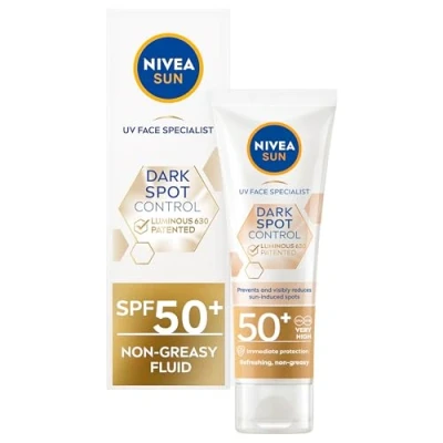 Image of NIVEA Sun UV Face Luminous 630 Dark Spot Control Fluid SPF50 40ml