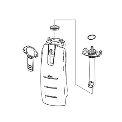 Image of Karcher Tank complete replacement wv 5 46330940