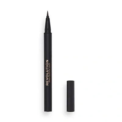 Image of Makeup Revolution Hair Stroke Brow Pen 0.5ml (Various Shades) Medium Brown