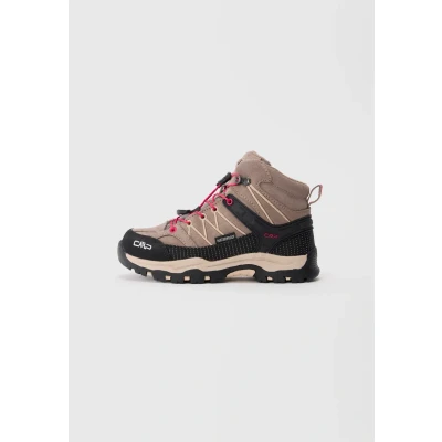 Image of CMP Unisex Kid&#039;s Rigel Mid Trekking Shoes Wp, Deserto Carminio, 11 UK