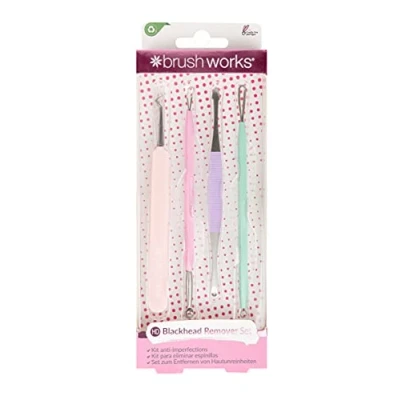 Image of Brushworks HD Blackhead and Blemish Remover Set